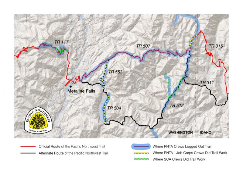 Trail Work - Colville NF