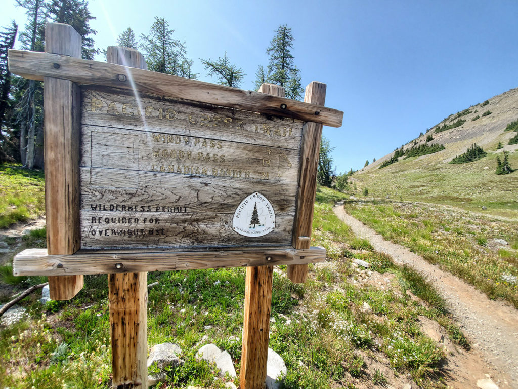 Slate Pass Sign