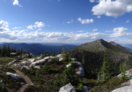 The Pacific Northwest Trail in the Selkirks