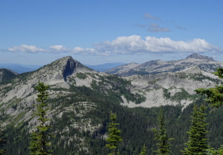 The Selkirk Mountains in Idaho