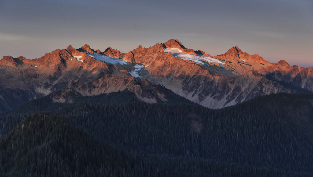 The Twin Sisters Range