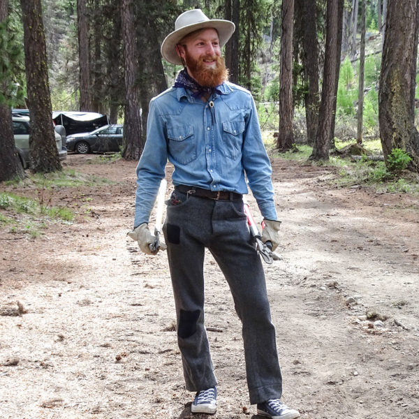 William Yates brings strong trail stewardship and outdoor leadership skills to our team.
